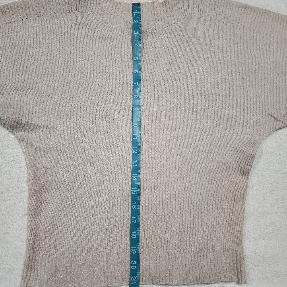 Joan Vass Womens Bat Wing Sweater Light Academia - Picture 4 of 8